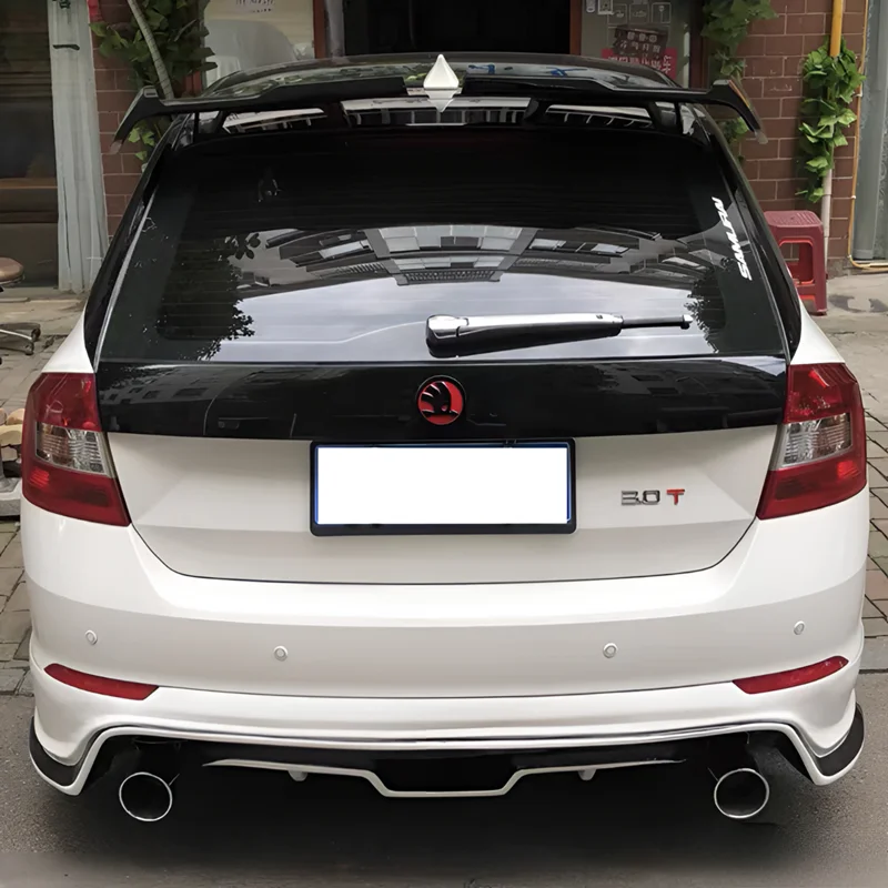 3D ABS 80/90 мм автомобильная передняя решетка багажника с логотипом наклейка для Skoda