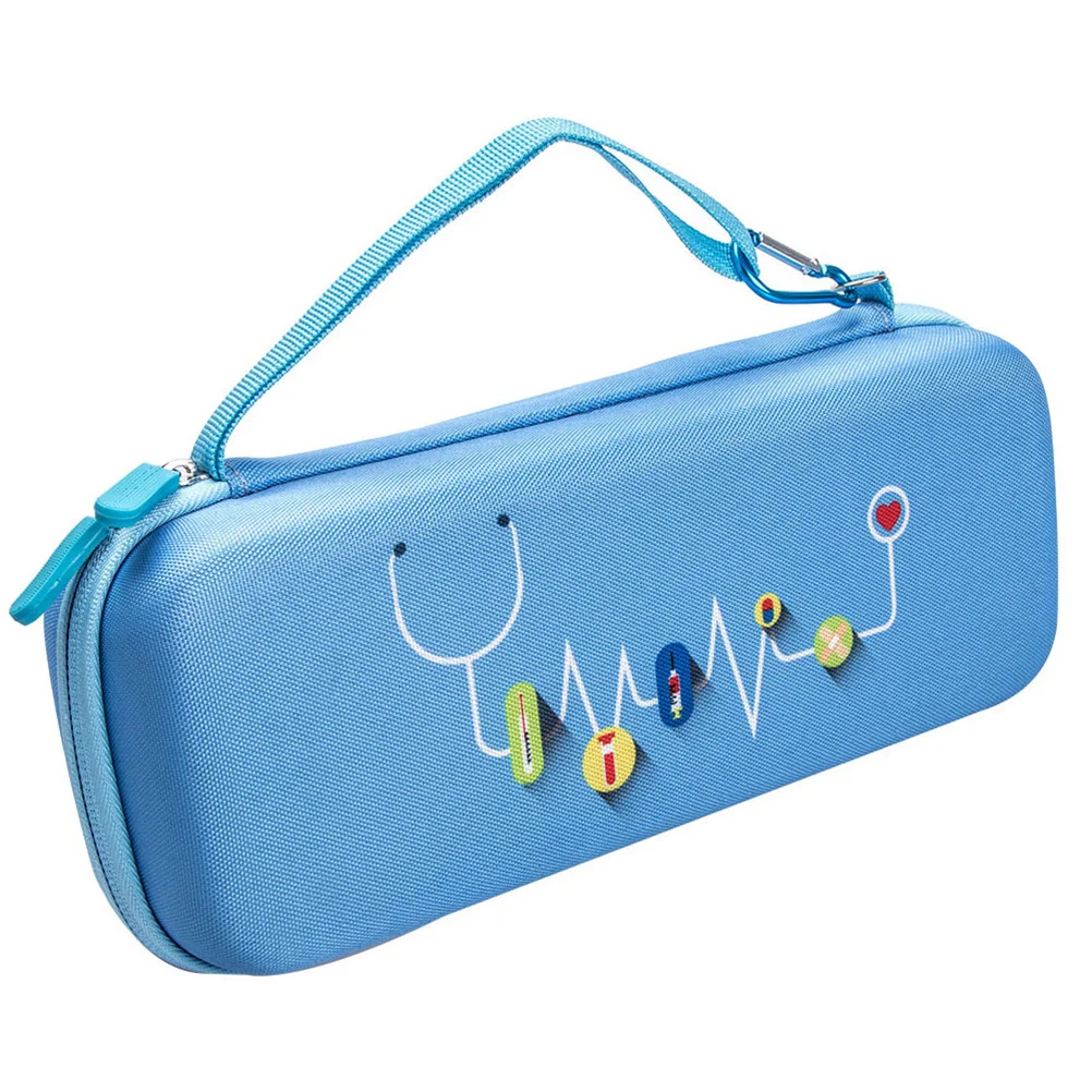 

Stethoscope Case With Divider Travel Hard Stethoscope Box Cover Doctors Nurses Organiser Storage Bag Carry Case Blue