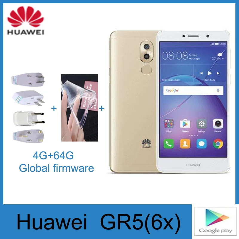 

Huawei GR5 2017 smartphone honor 6x huawei mate 9 lite celular 3340 mAh Kirin 655 1080 x 1920 pixels