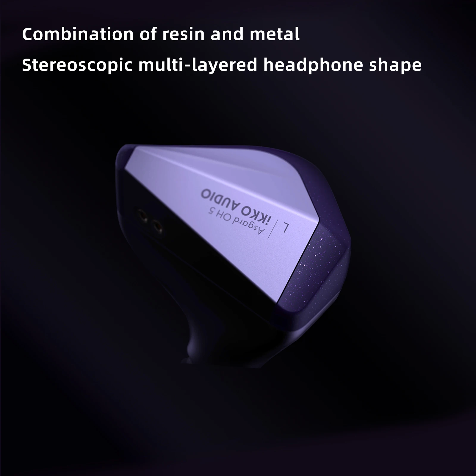 Проводные наушники iKKO Asgard OH5 Hi-Fi iem гарнитура первая в мире диафрагма из