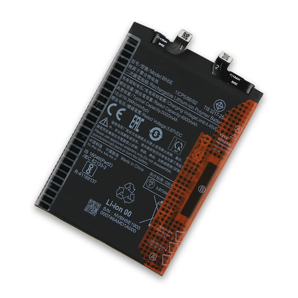 Дата производства 2024 сменный аккумулятор BN5E для Xiaomi Redmi Note 11e Pro POCO X4 новый