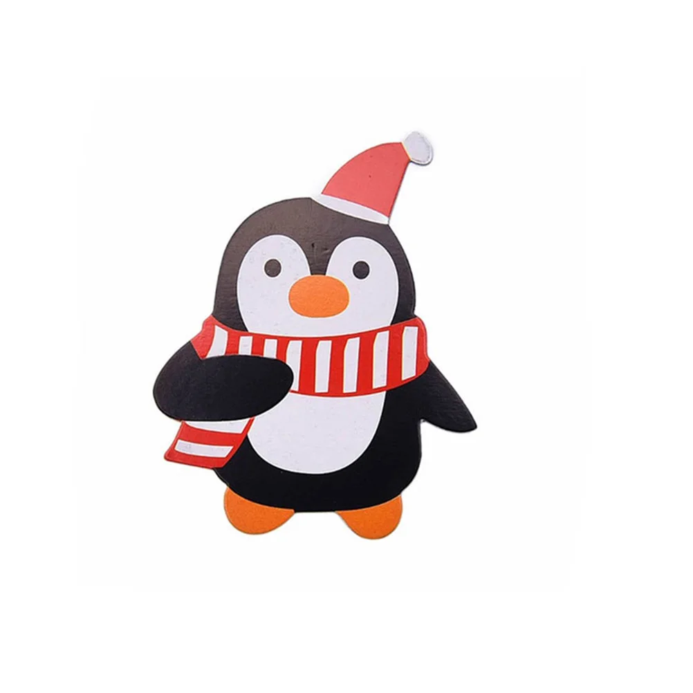 

50 Christmas Lollipop Paper Santa Claus DIY Cartoon Candy Decoration Party Supplies Xmas