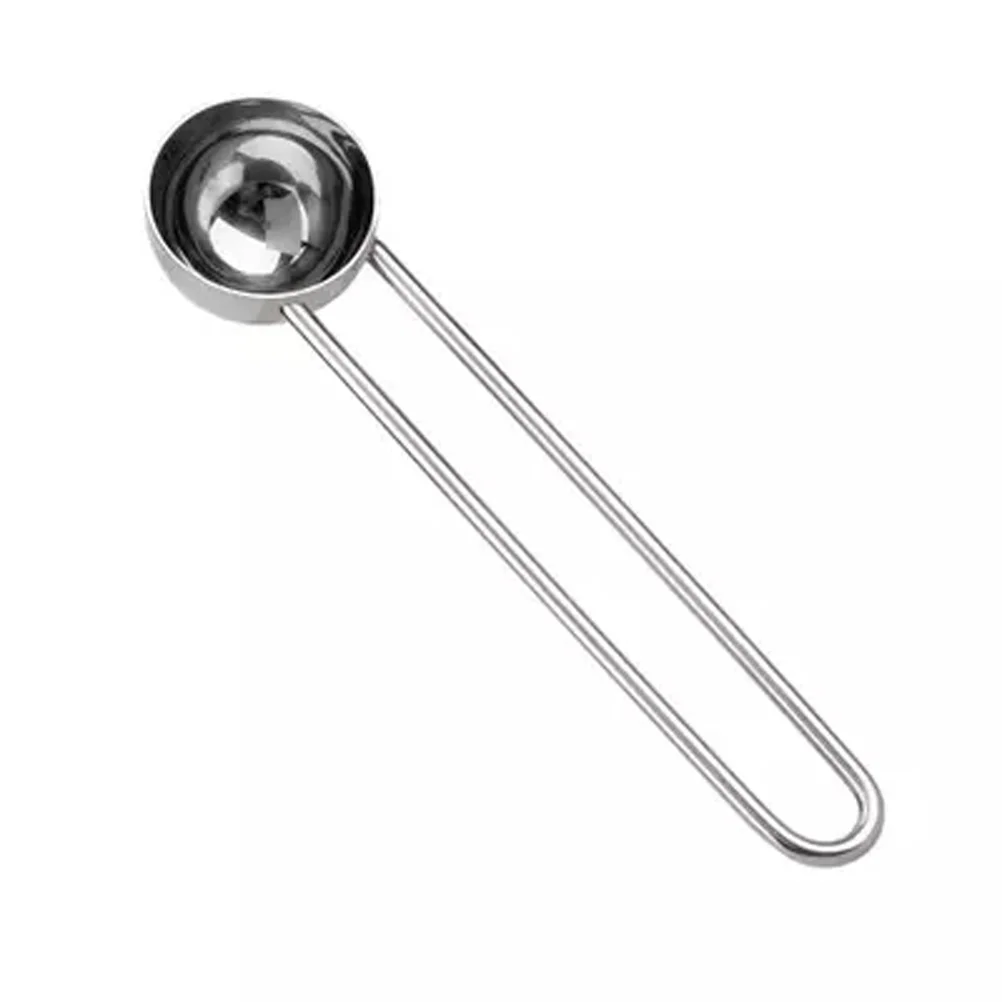 

Coffee Spoon Scoop Measuring Powder Metal Baking Fruit Tablespoon Tool Handle Teaspoon Green Sugar 30Ml Spoons