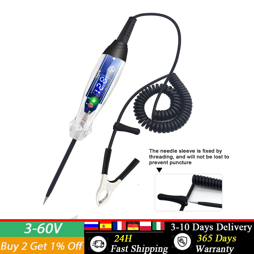 Портативный инструмент для тестирования напряжения NS836 3-60 в |