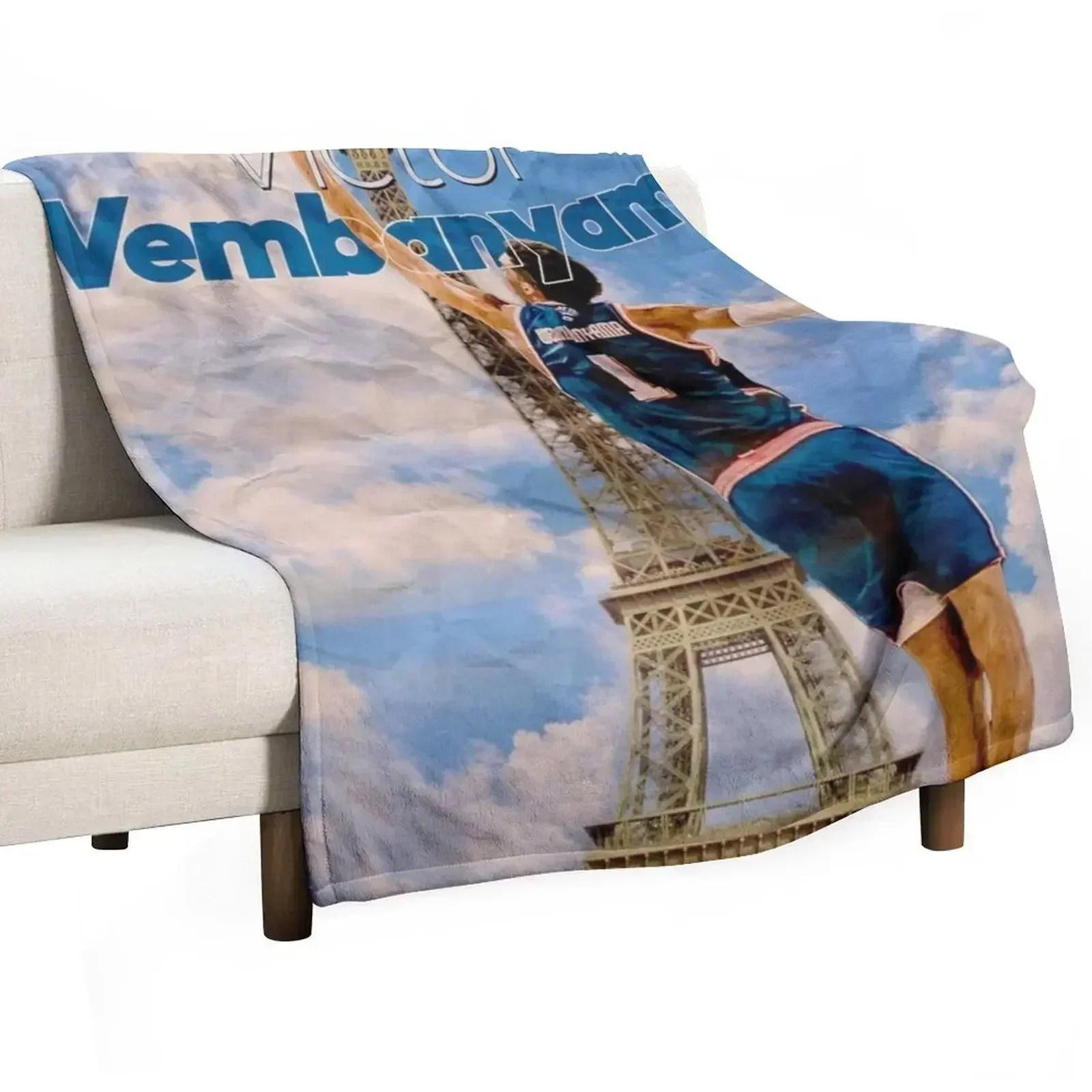 Одеяло Victor Wembanyama утяжеленное для дивана одеяла