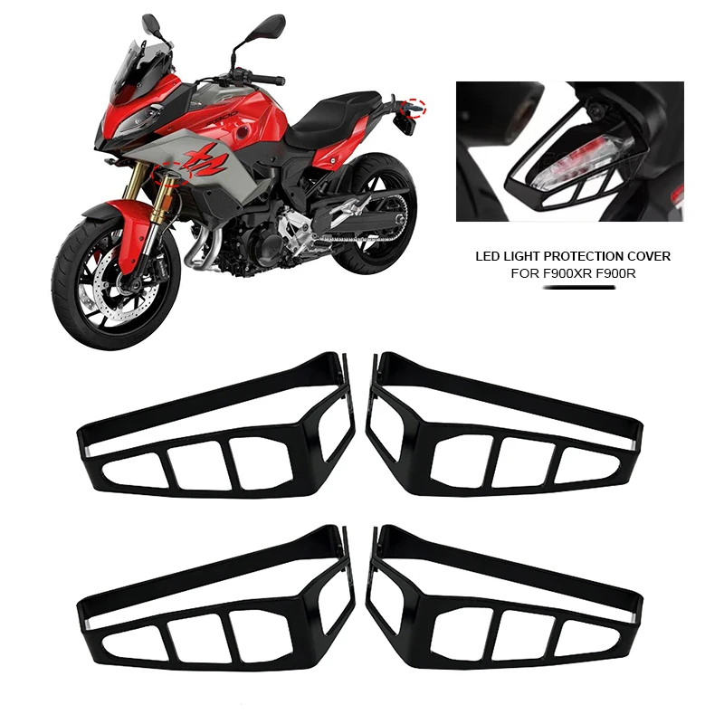 Фото F900XR F900R Защитный чехол для светодиодного указателя поворота мотоцикла, подходит для BMW F900 XR/R F 900R 900XR F 900 R XR 2020 2021 2022 2023 №1