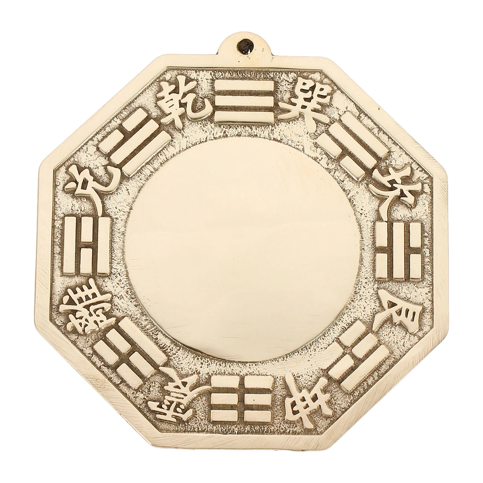 

Mirror Bagua Chinese Concave Brass Convex Gossip Ornament Year Decor Protection Fengshui Octagon Lucky Gifts Door Amulet Family