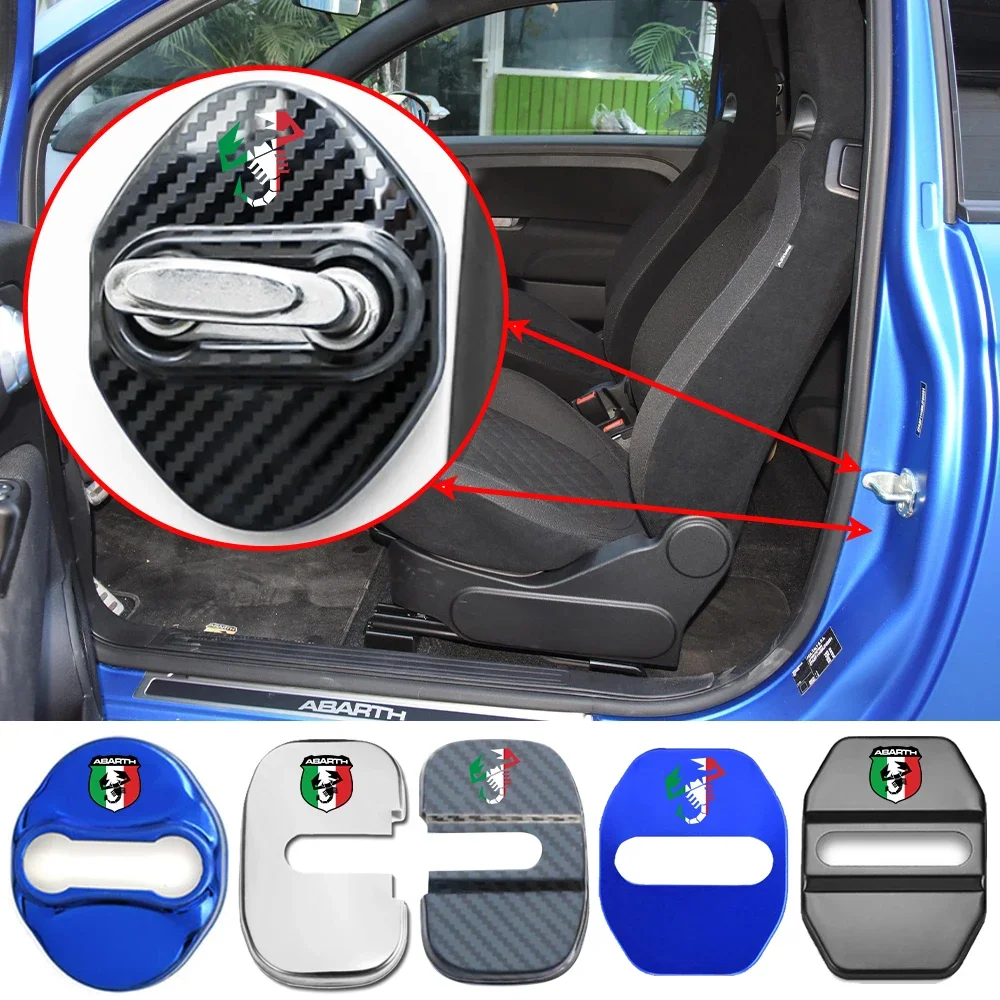 Крышка Автоматического Дверного Замка Для Fiat Abarth Pista F595 695 124 Spider 595 Turismo Pulse Punto —