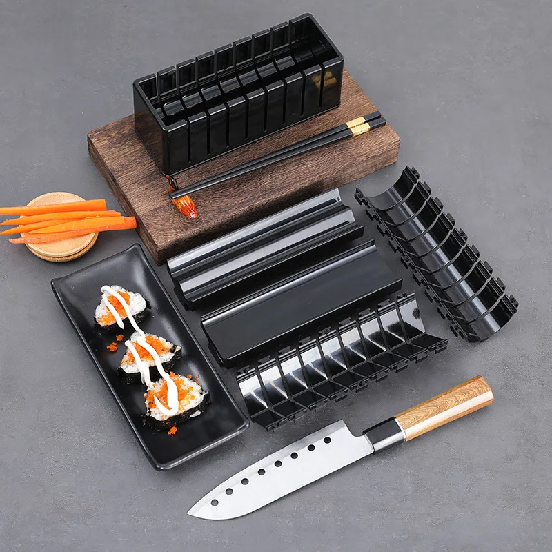 

Quick Sushi Tools 2023 Sushi Making Kit Diy Making Sushi Tools Mold Wholesale New 7pcs/set Rice Roll Mold Cooking Tools Hot