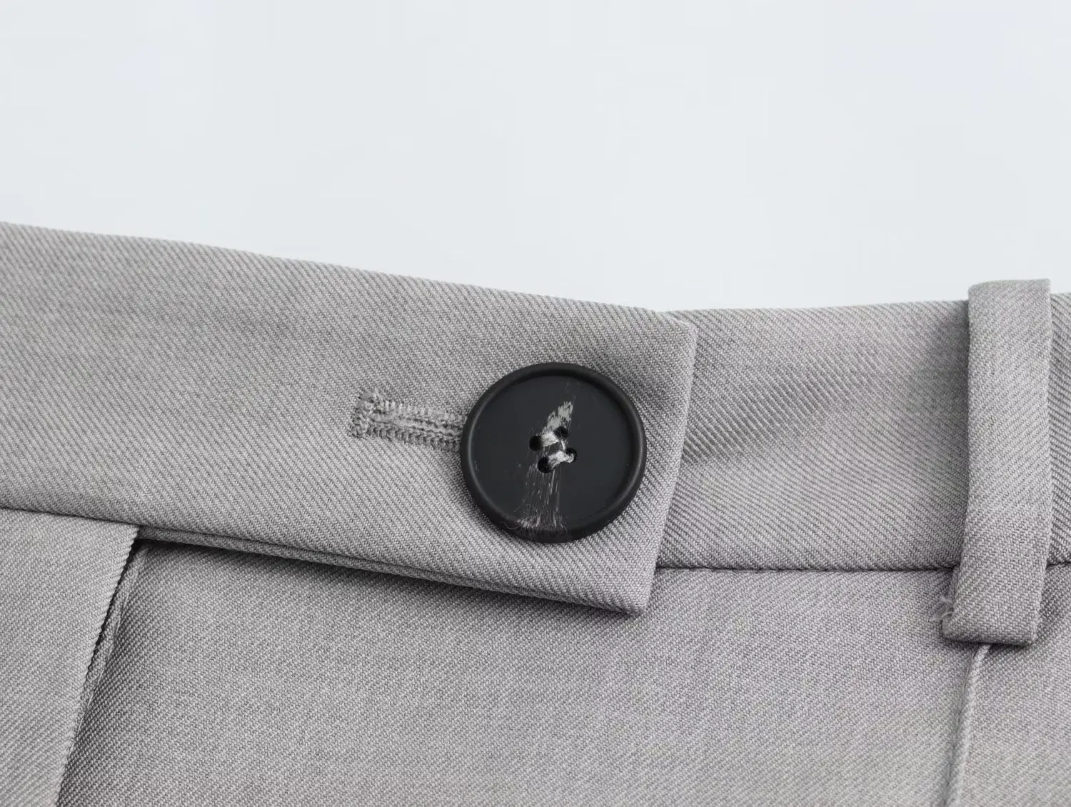 Maxdutti французские повседневные брюки для работы с высокой талией офисные женские