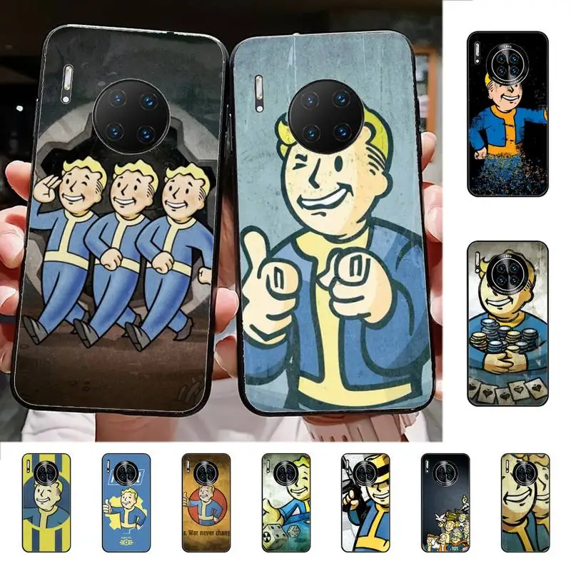 

Fallout Shelter Phone Case for Huawei Mate 20 10 9 40 30 lite pro X Nova 2 3i 7se