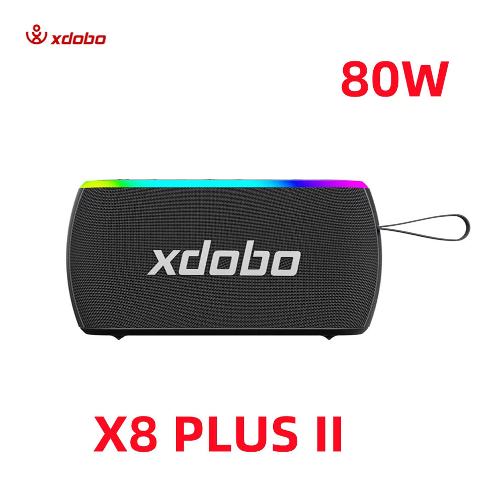 Портативный беспроводной Bluetooth-динамик мощностью 80 Вт XDOBO PLUS II IPX6