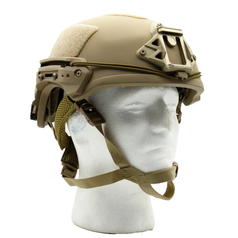 Military PE Class III Bulletproof Helmet Upgrade Modular Lightweight Communication Wendy NIJ IIIA Sand Color |