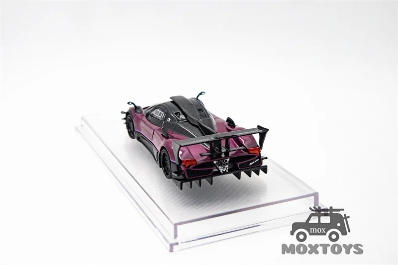 CM МОДЕЛЬ 1:64 Pagani Zonda Revolucion Фиолетовая литая под давлением модель автомобиля