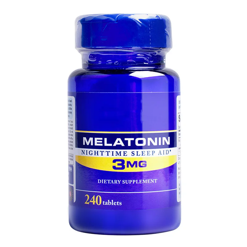 

Суперпрочный быстрый релиз мелатонина 3 мг * 240 вкладки/бутылка Ночная имитация помогает улучшить сон помощи