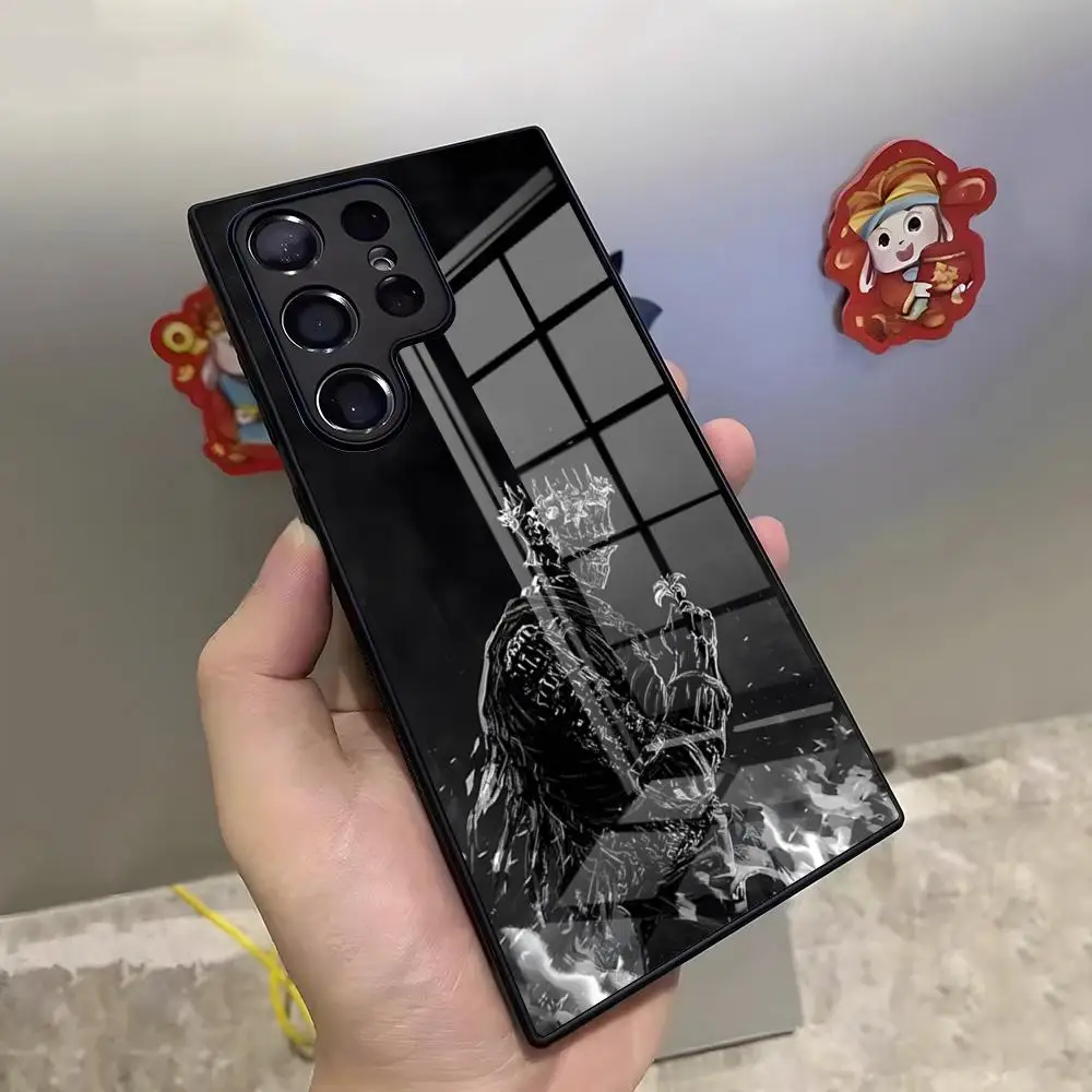 Чехол для телефона Dark Souls для Samsung S26 S25 Ultra S23 S22 S24 S20 Fe S21 Plus A54 A53 A16, стеклянный чехол (art.: 3920d8cb0c062) - 3920d8cb0c062
