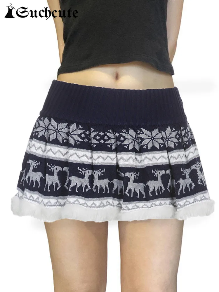 

Женская винтажная мини-юбка с цветочным принтом, в стиле Харадзюку