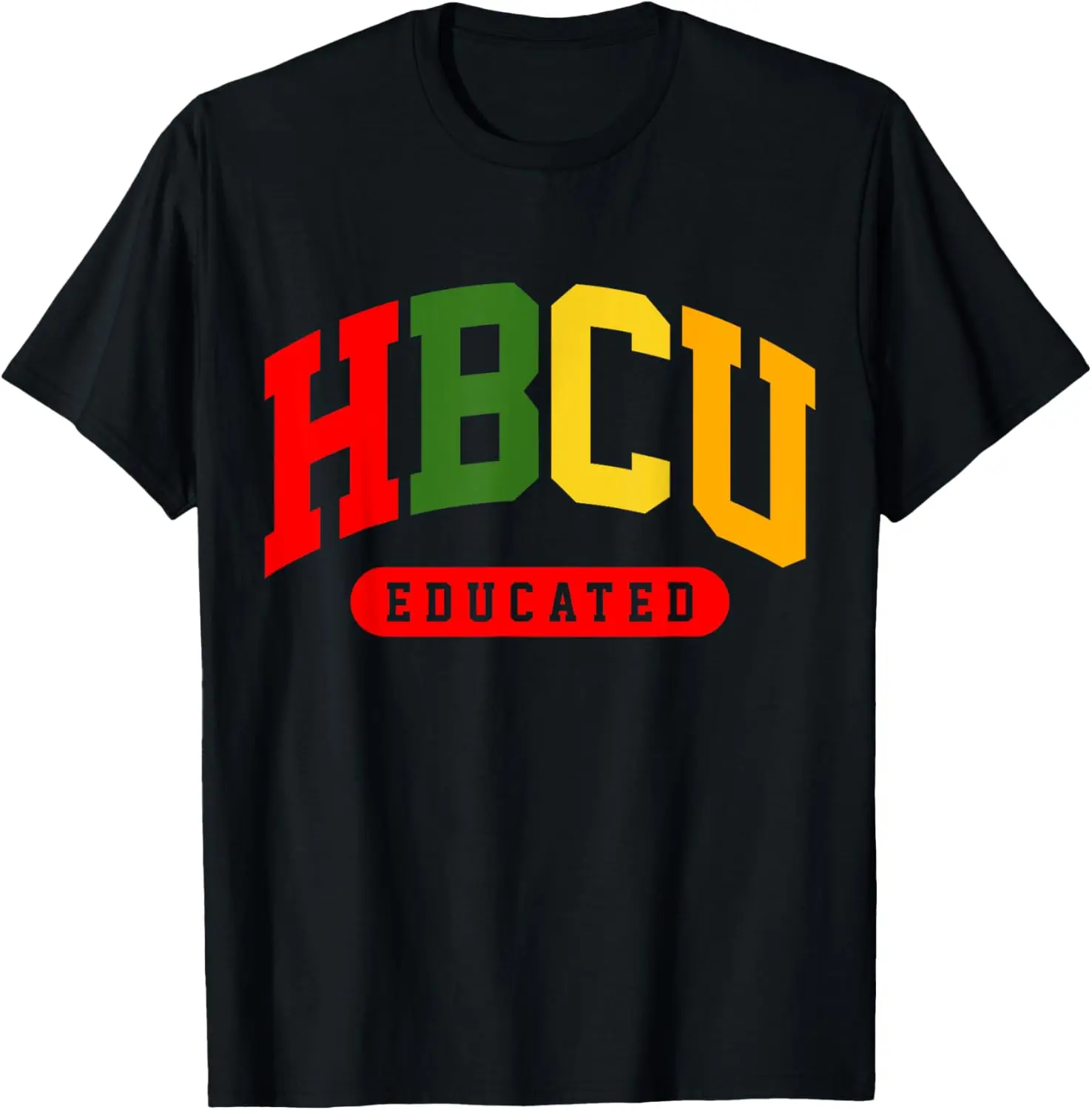 Футболка HBCU Historically Black College Educated Alumni Apparel