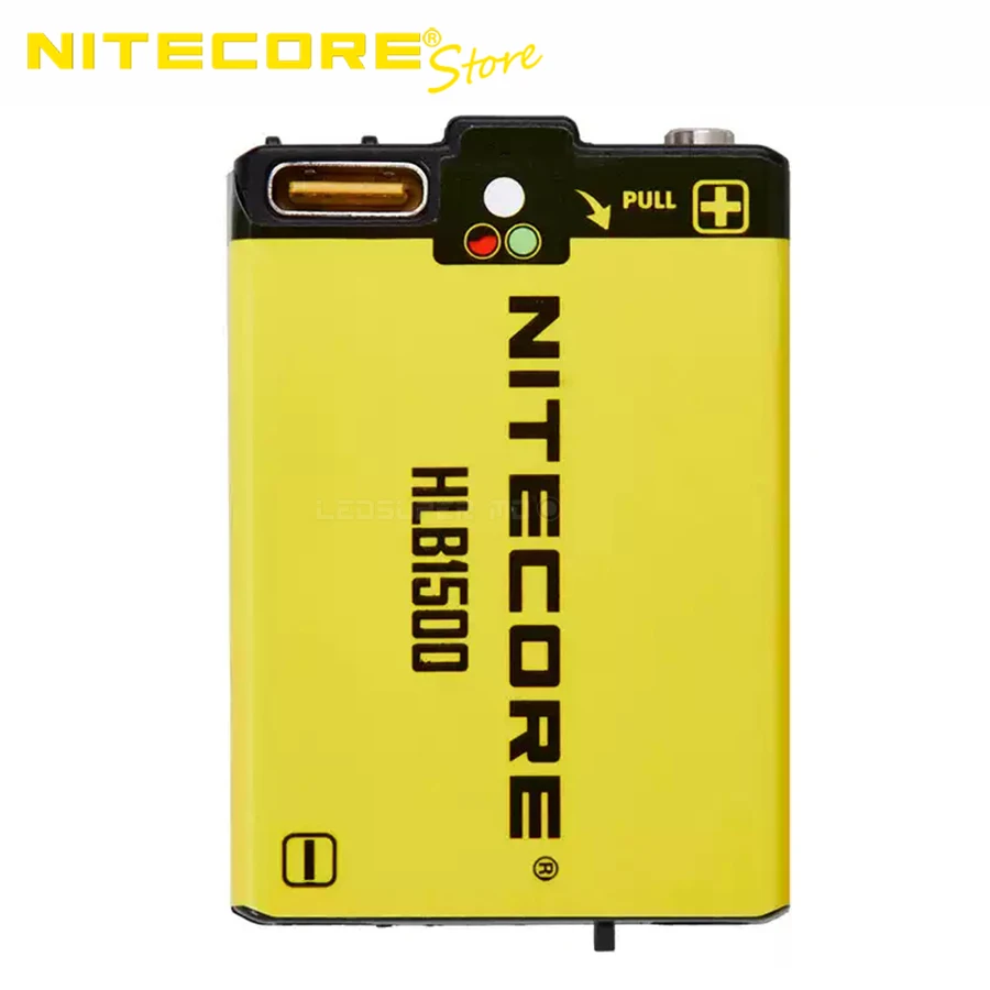 Фото Оригинальный аккумулятор NITECORE HLB1500 1500 мАч с зарядкой через USB-C для налобных фонарей UT27, HA13 и HA23 UHE №2