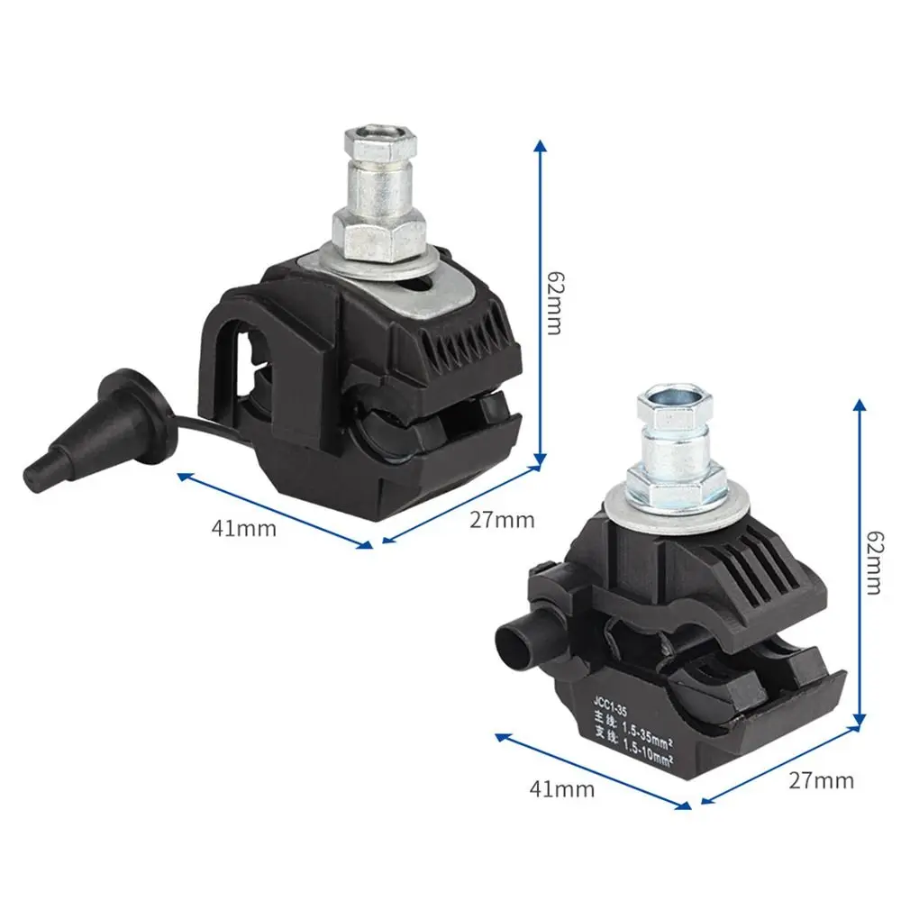 Новый разъем для прокалывания изоляции 63A/75A не отслаивающийся зажим небьющаяся