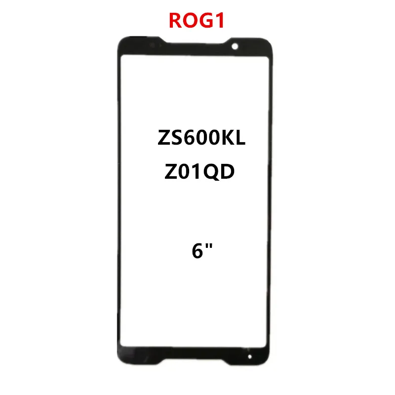 Touch Screen For Asus ROG Phone 6 Pro 5 5S 3 2 1 ZS673KS ZS676KS ZS661KS ZS660KL LCD Display Front Glass Outer Panel Repair Part images - 6