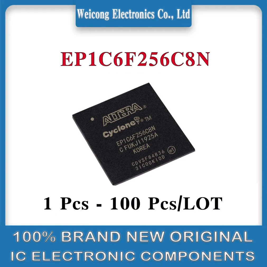 

EP1C6F256C8N EP1C6F256C8 EP1C6F256C EP1C6F256 EP1C6F25 EP1C6F EP1C6 EP1C EP1 IC Chip FBGA-256