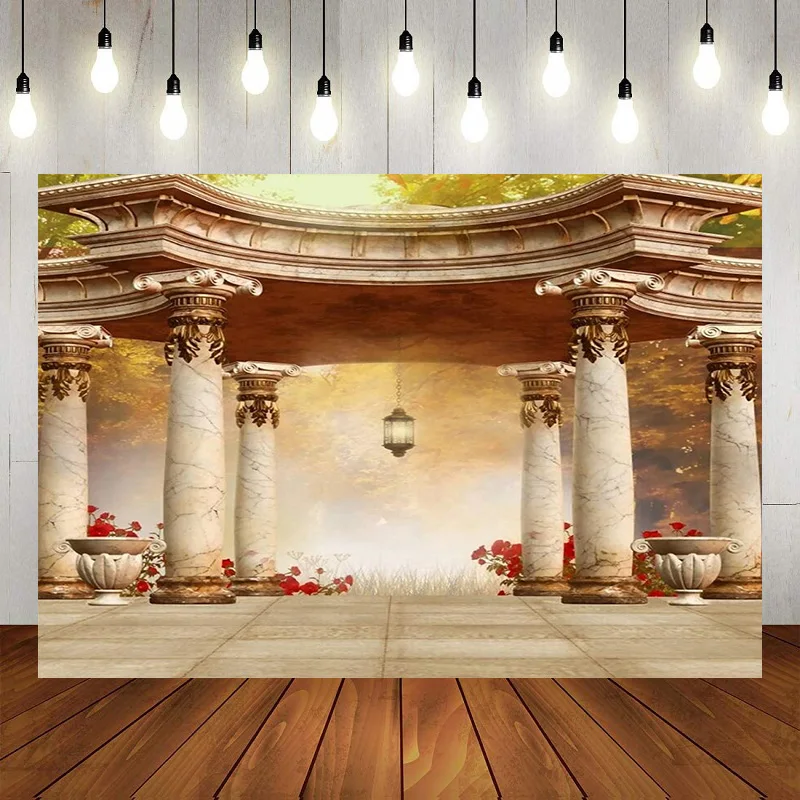 Фон для фотосъемки с изображением дворца короля