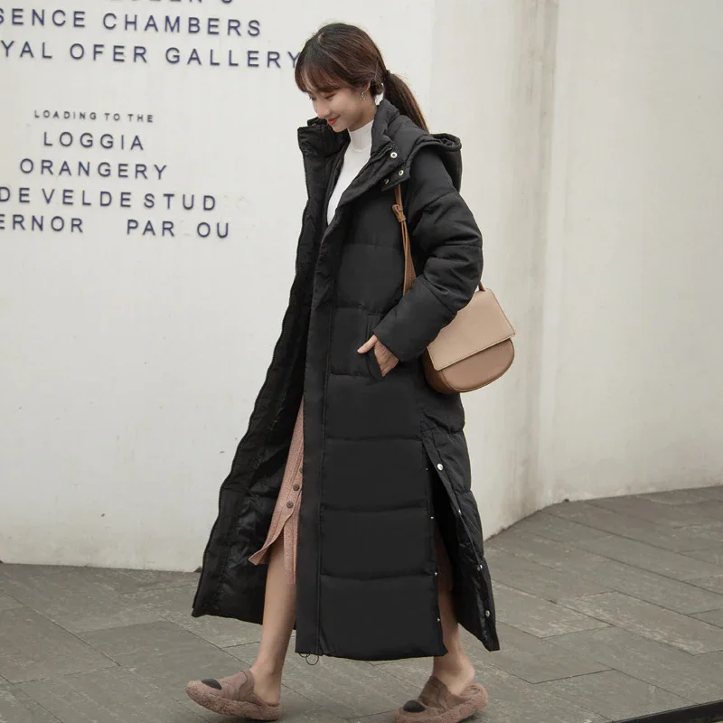 

The latest version Thick Down Women With Hood Down Winterr Coat Jacket Cultivate Morality Fashion Eiderdown Hoodie With Thick