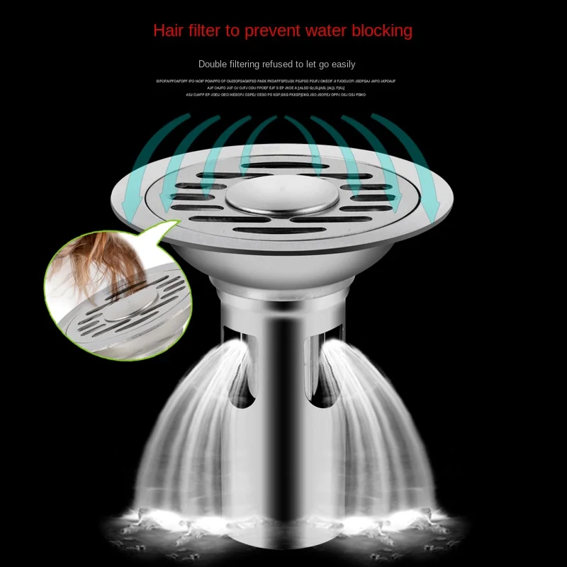 304 нержавеющая сталь дренаж пола круглая стиральная машина дезодорант