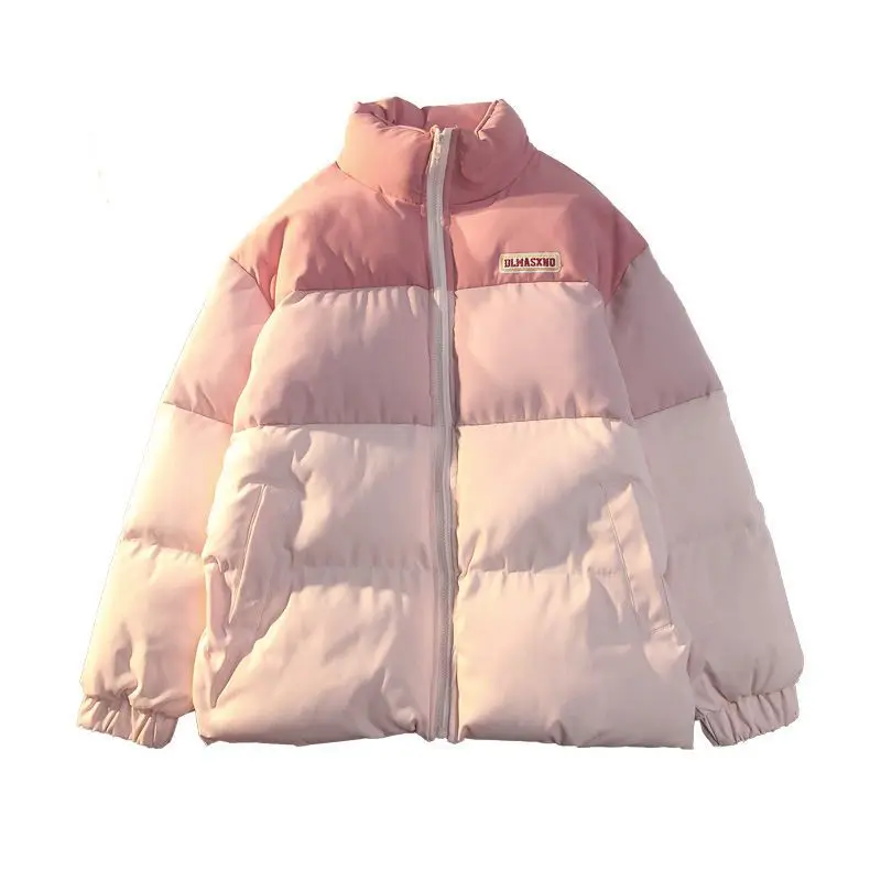 2022 New Thickened Cotton Winter Clothes Female Coat Winter Women's Down Coat Retro Loose Gradient Thickened Clothes For Women