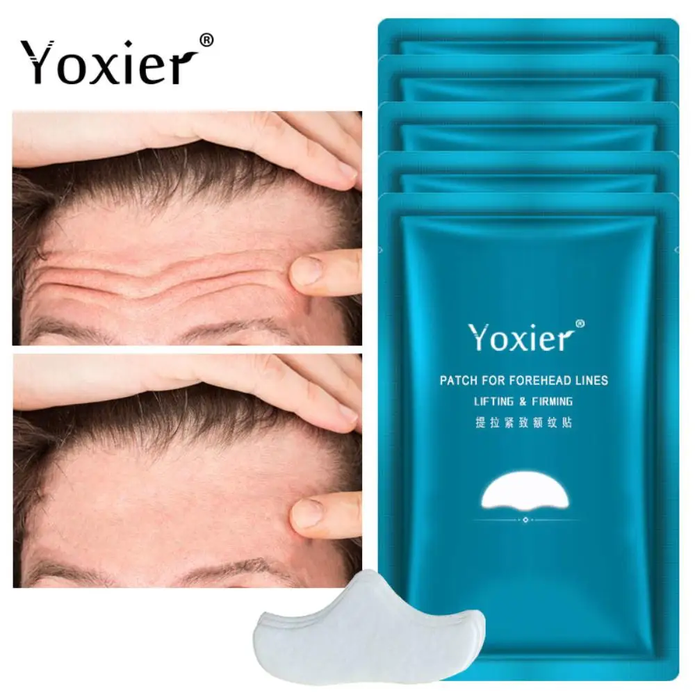 

Yoxier Forehead Line Removal Gel Patch Anti Wrinkle Forehead Firming Mask Frown Lines Stickers Anti-Aging Lifting Skin