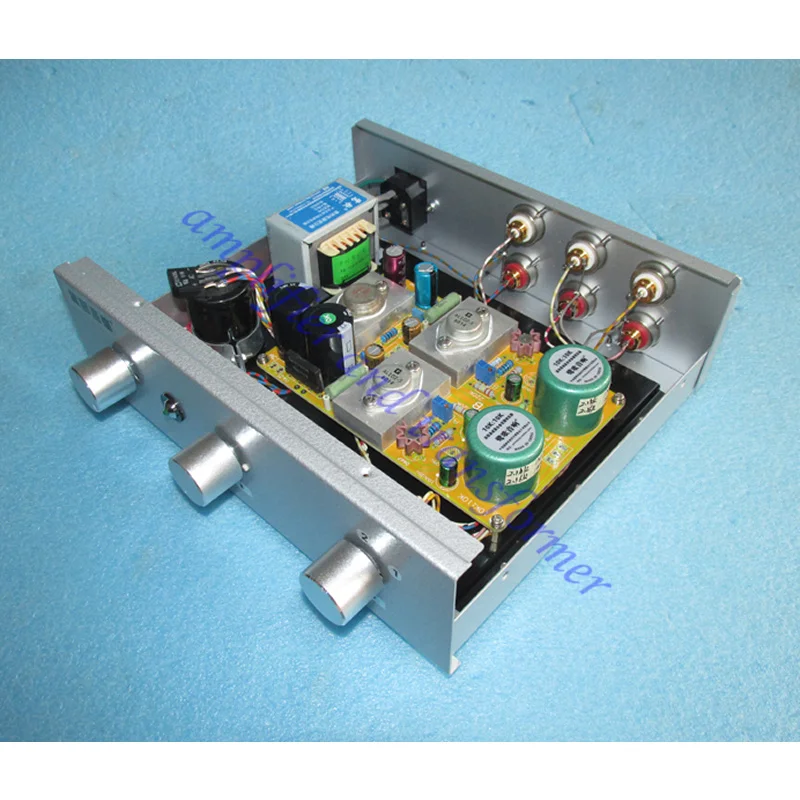 

Germanium tube single-ended pure Class A transformer input preamplifier, No large loop negative feedback,gain about 7.5 times