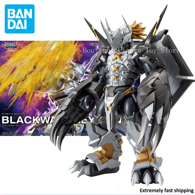 В наличии оригинальная фигурка Bandai стандартная усиленная Digimon Adventure Black War Greymon