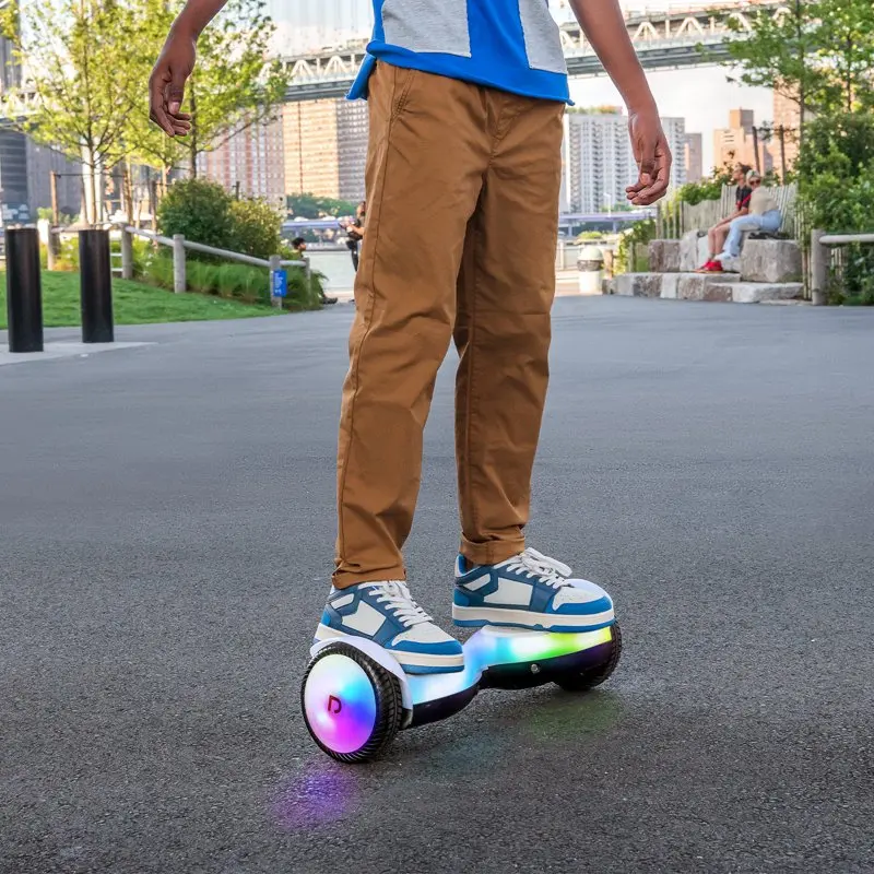 

6.5 Inch Fantastic Lava Tech 6.5 Inch Electric Hoverboard with Durable and Smooth Riding Experience.