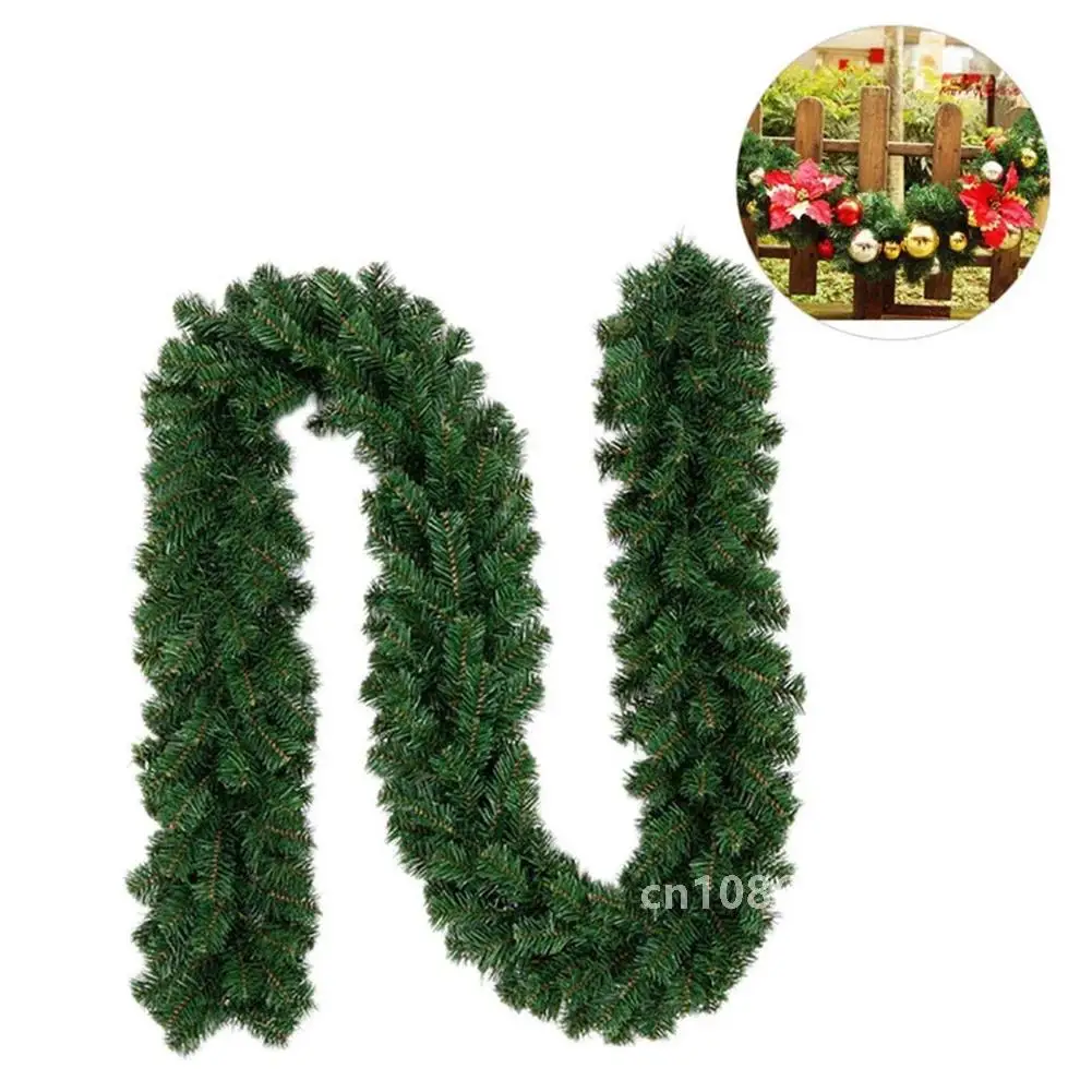 2 7 м венок из искусственной ели рождественский искусственный зеленый