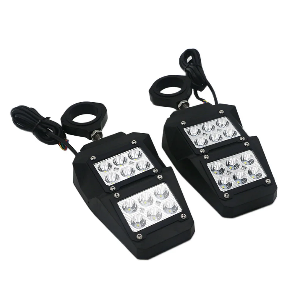 

Для can am maverick x3 для polaris rzr S 800 900 1000 xp для Arctic Cat Black 1,5-2 дюйма UTV боковые зеркала заднего вида Светодиодный светильник кой