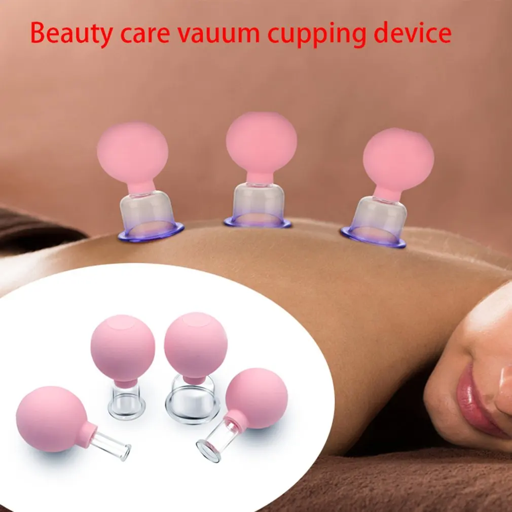 Вакуумные банки стеклянные антицеллюлитный массаж для лица акупунктура
