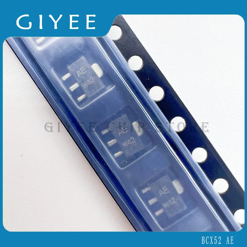 

10PCS BCX52 MARKING: AE SOT89 PNP power transistor SMT transistor