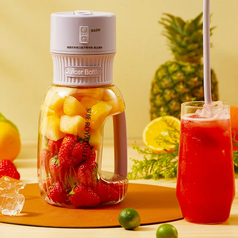 Portable Electric Juicer 1L Large Capacity Fruit Juice Cup S