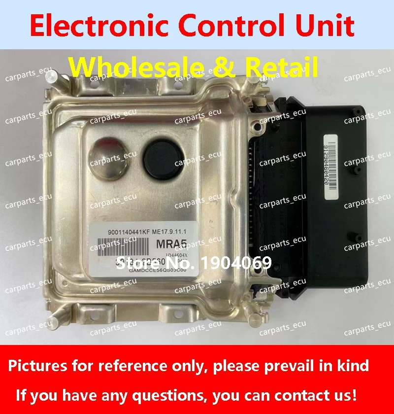 Компьютерная плата двигателя автомобиля Hyundai KIA/ECU/ME17.9.11.1 39130-2B581 MSM5/39131-2B121 SQ2/39112-04028