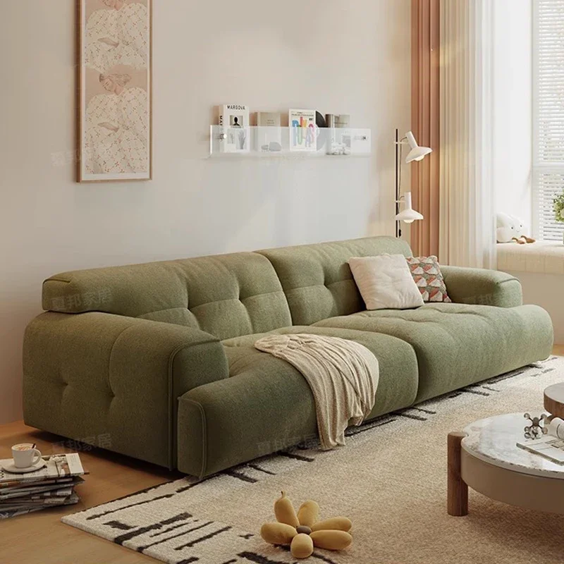 Couch Puffs Living Room Sofas Pouf Minimalist Modern Luxury Reclinable Lounge Sillon Cama Home Furniture
