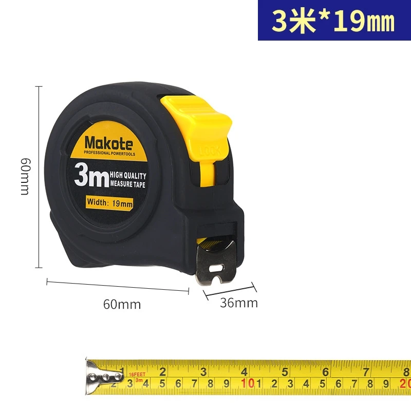 

Пробон Рулетка Стальная 3м/5м/7.5м/10м