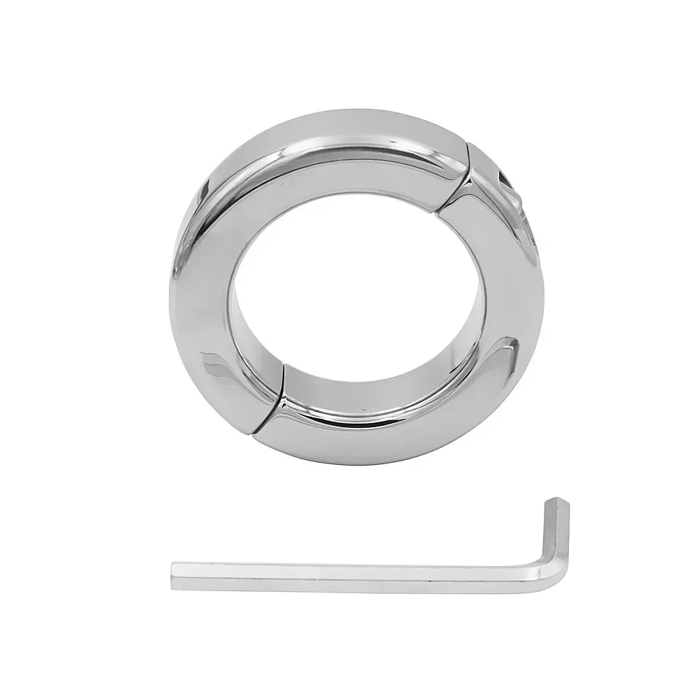 Шарик для мошонки носилки кольцо пениса металлическое эрекции задержка