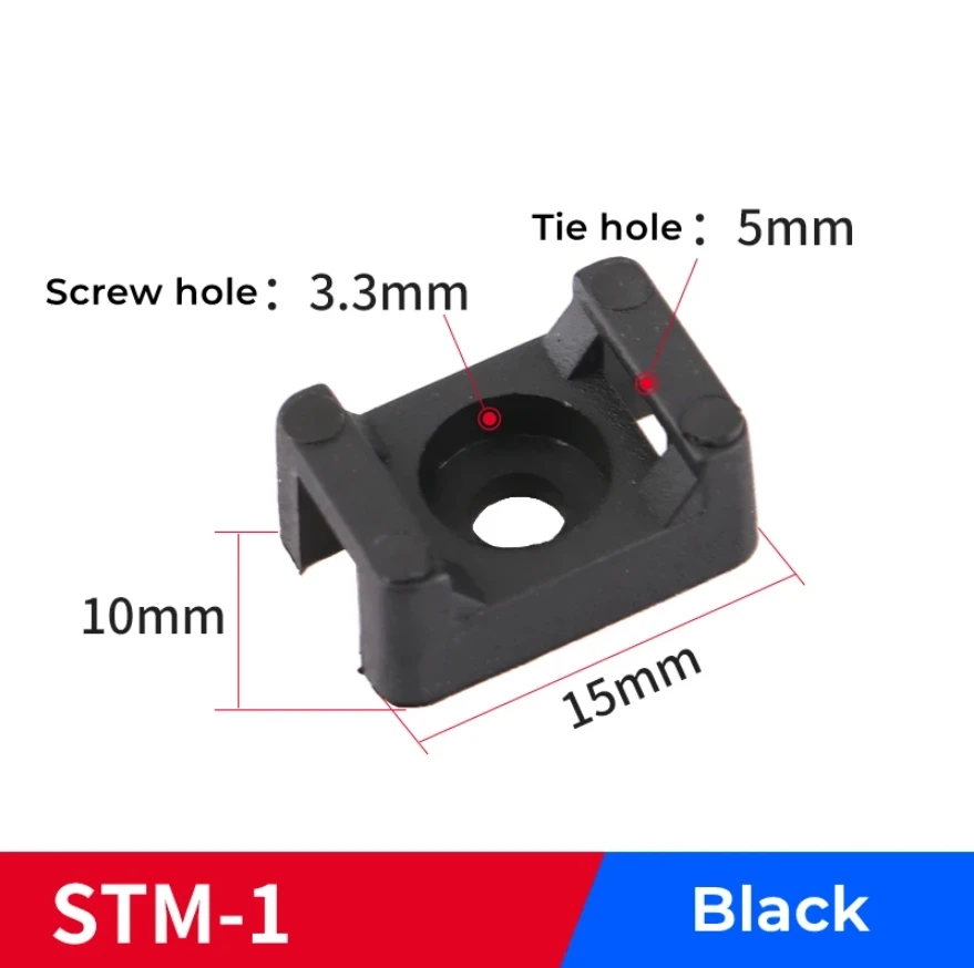 

Кабельные стяжки нейлон STM-0/01/1/2/4