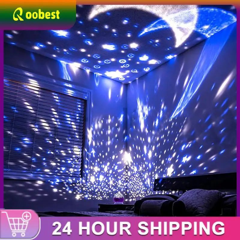 

Starlight Led Night Light Children Bedroom Starry Projector Night Light Rotating Sky Moon Projection Lamp Planetarium 2023 Hot