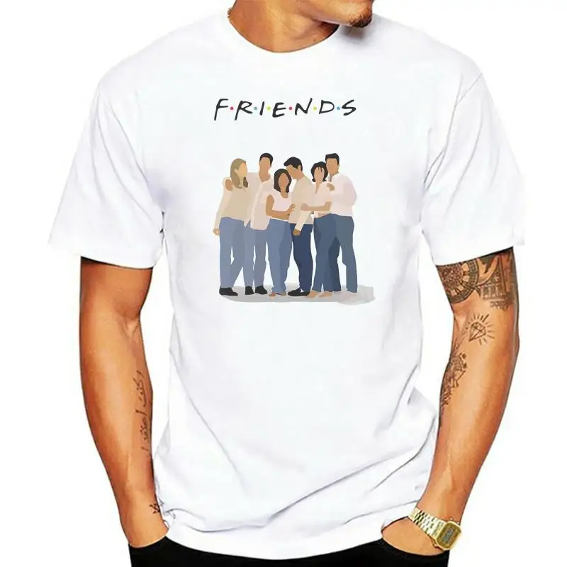 Friends clothing - TV Show F.R.I.E.N.D.S t-shirt Amigos camiseta sitcom Freunde Cool Casual pride t shirt men Unisex Fashion