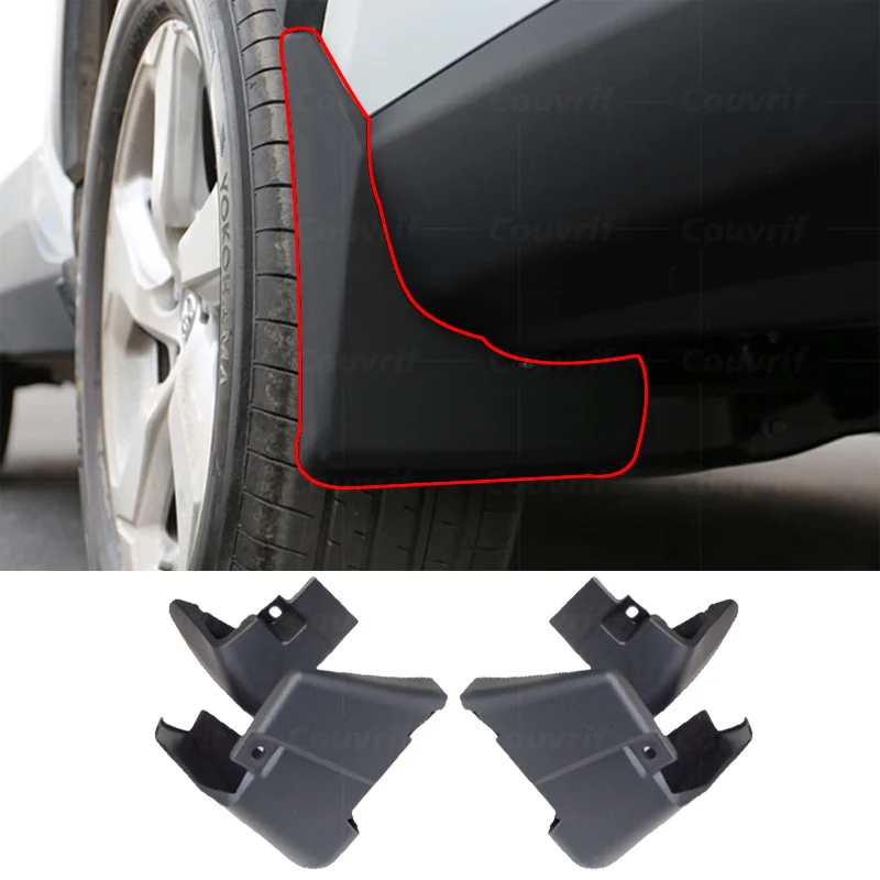 

4 шт., Автомобильные Брызговики для Subaru XV/GT7/XV/2018-2019