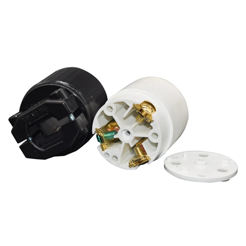 Комплект штепсельных вилок 30 А 250 В штекер Женский Поворотный замок 3 провода