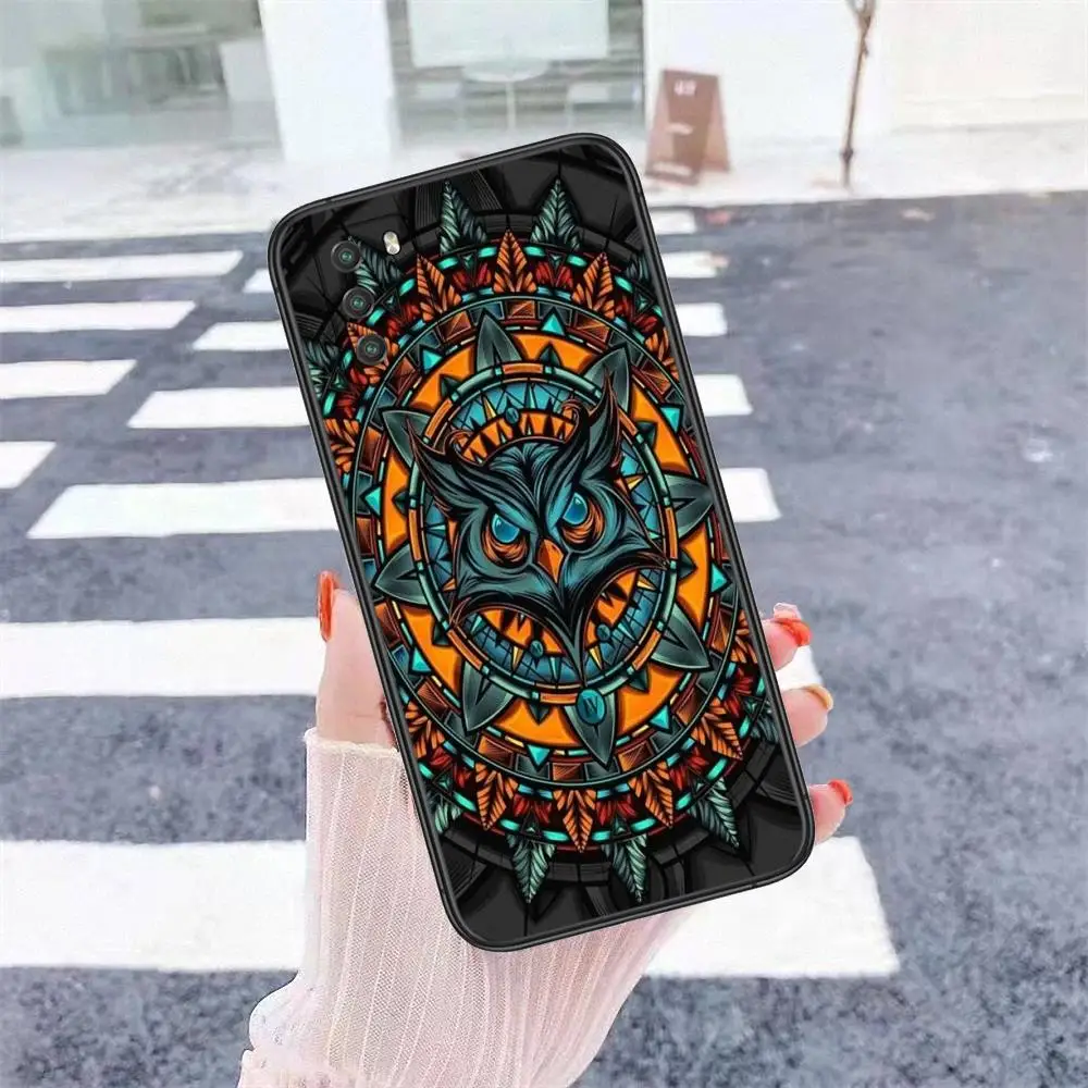 Фото Детская Сова искусство для Xiaomi Mi 10 10i 10S 10T 11 11i 11T 11X 12 12X Φ Lite Pro Ultra аксессуары чехол для телефона №5