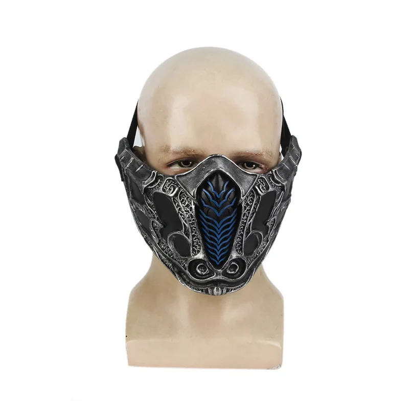 Игра Mortal Kombat SCORPION Sub-Zero Mask Resin Made Sub 0 косплей маски для Хэллоуина Props Newest 2024